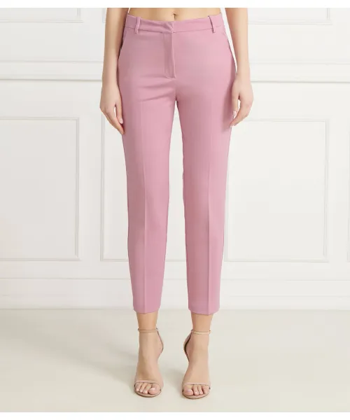 

Хорошие брюки-сигареты Slim fit Pinko, розовый