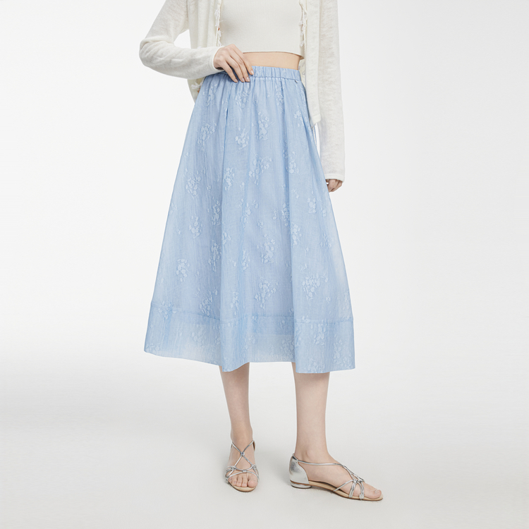 

Женская повседневная длинная юбка ELLE, белый