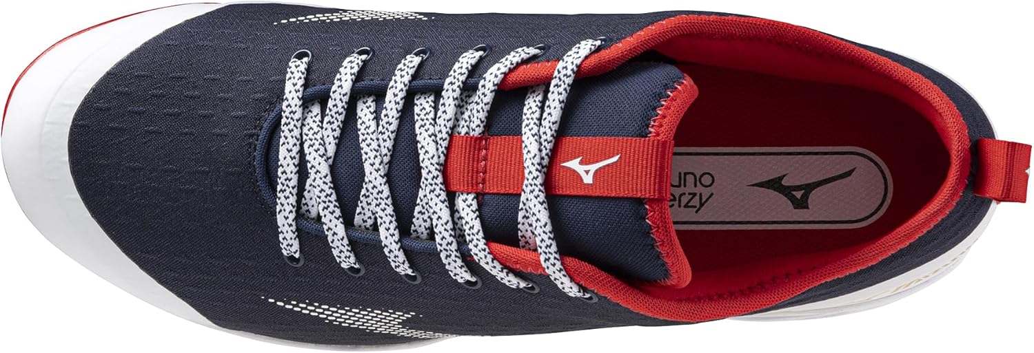 Мужские кроссовки Mizuno Dominant 4, красный/синий/темно-синий — фото 4