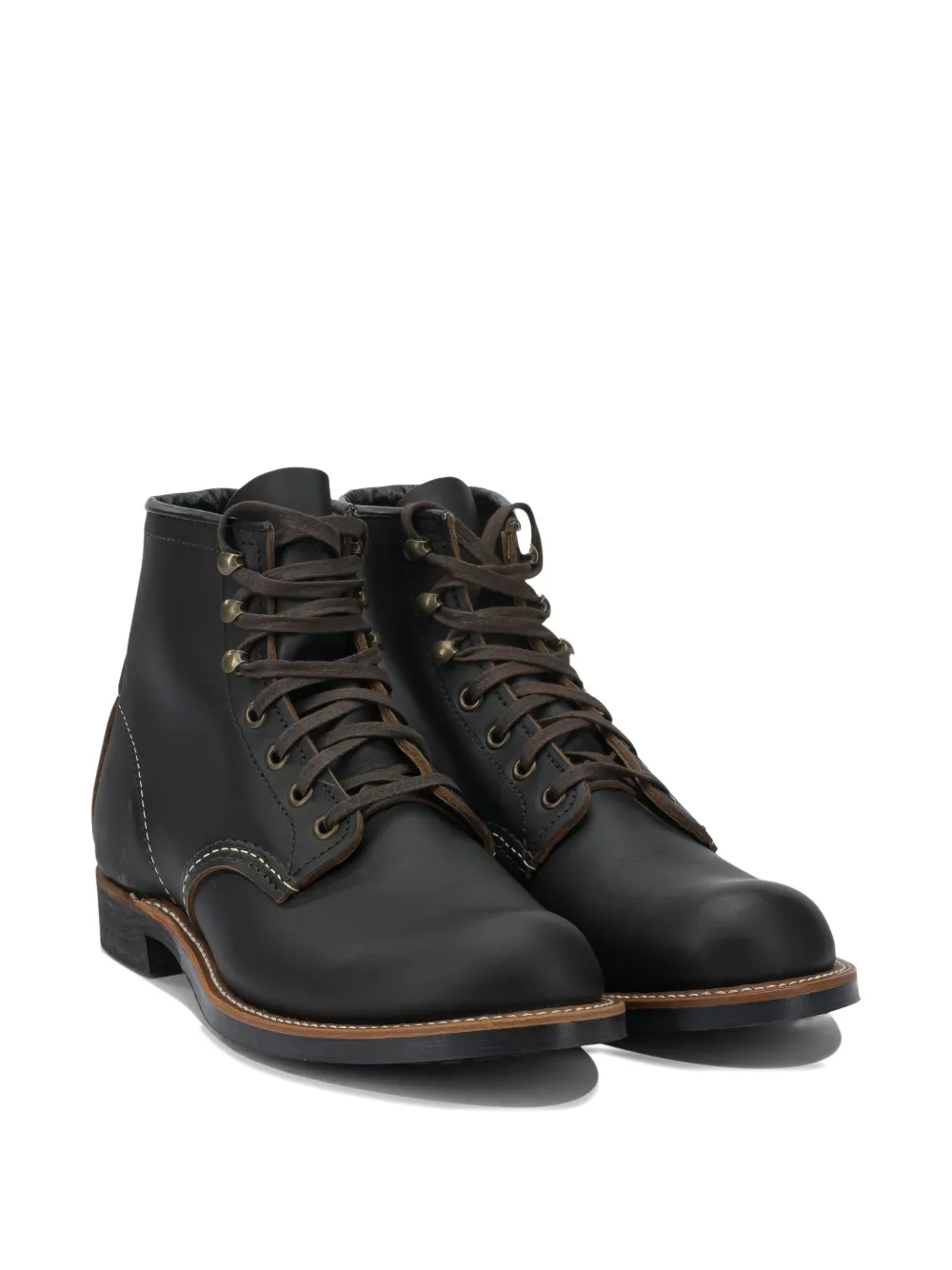 Ботинки Blacksmith на шнуровке с простроченными деталями Red Wing Shoes, черный — фото 2