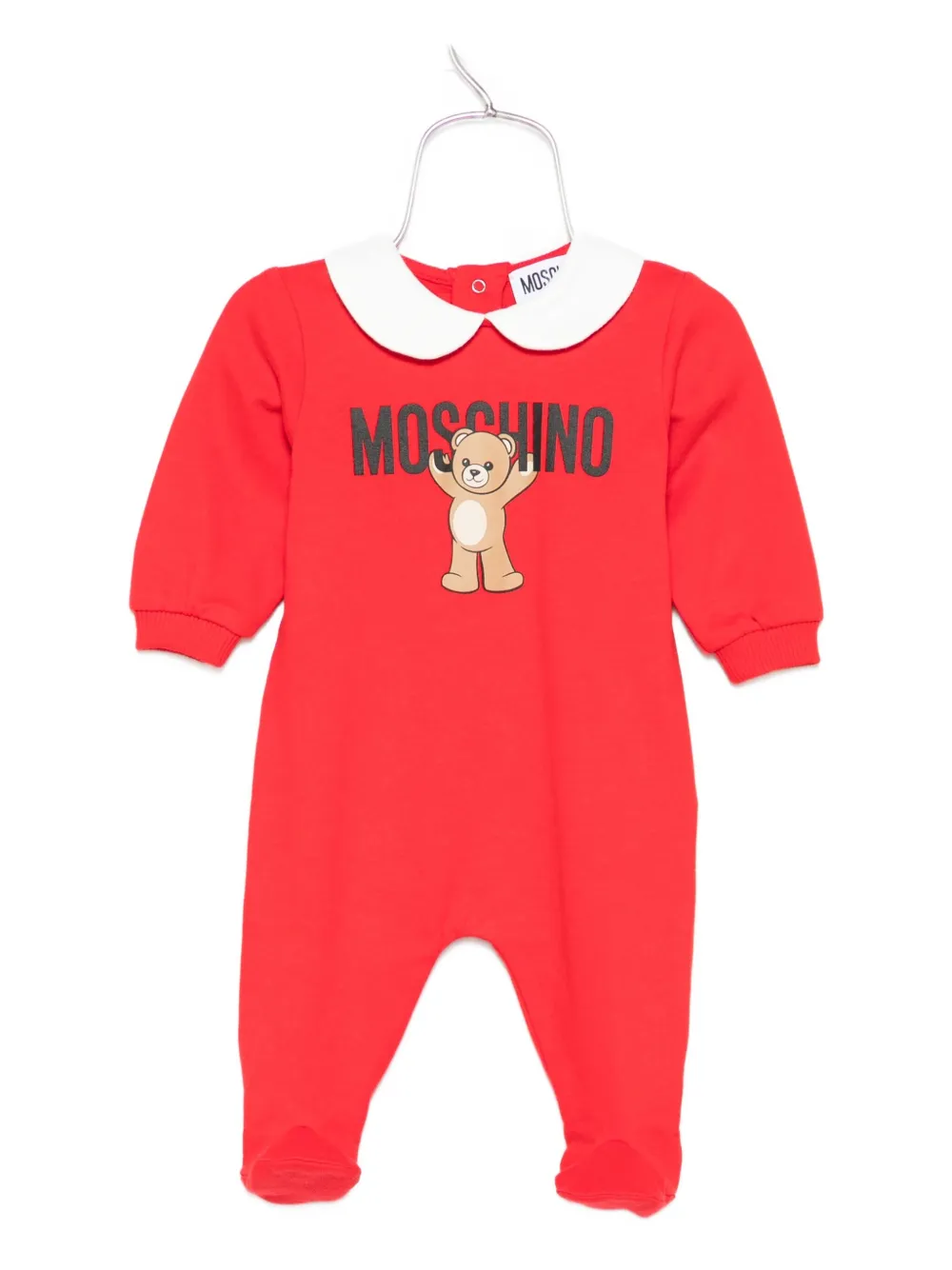

Комбинезон с принтом Moschino Kids, красный