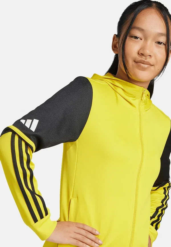 Толстовка на молнии Squadra25 Adidas Performance, жёлто-чёрно-белая — фото 2