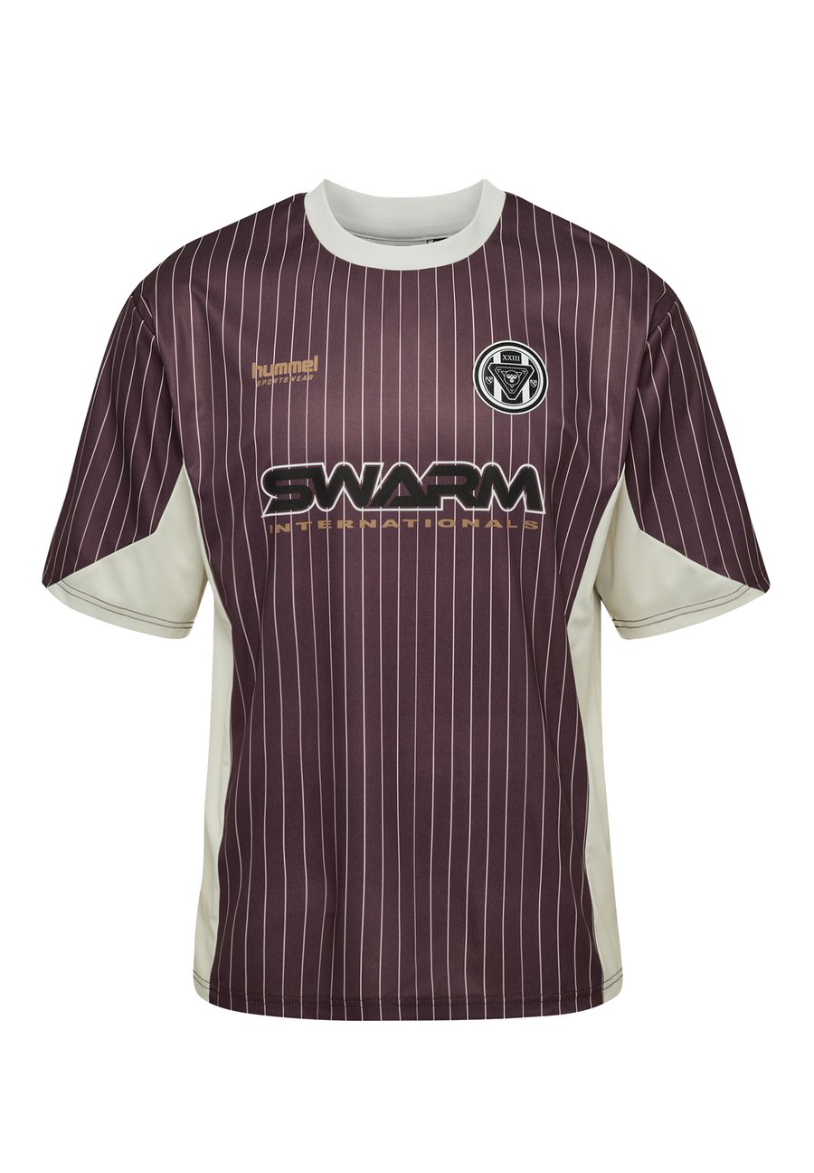 

Футболка Hummel LOOSE SS STRIPE TOPSCORER, Vineyard Wine/Bordeaux, Красный, Футболка Hummel LOOSE SS STRIPE TOPSCORER, Vineyard Wine/Bordeaux