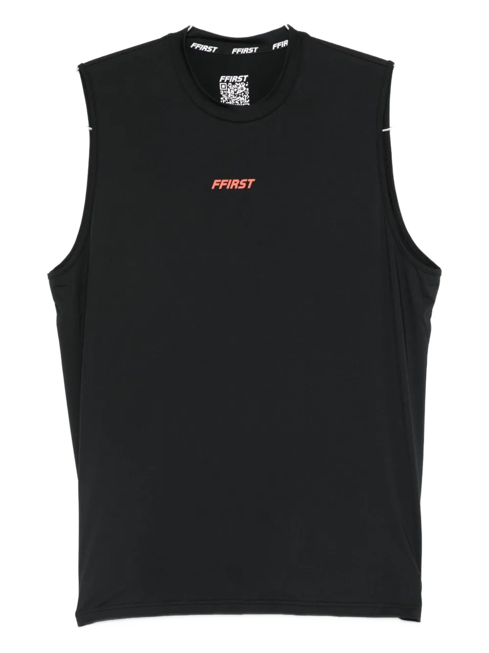 

Топ с логотипом для занятий спортом Family First, черный