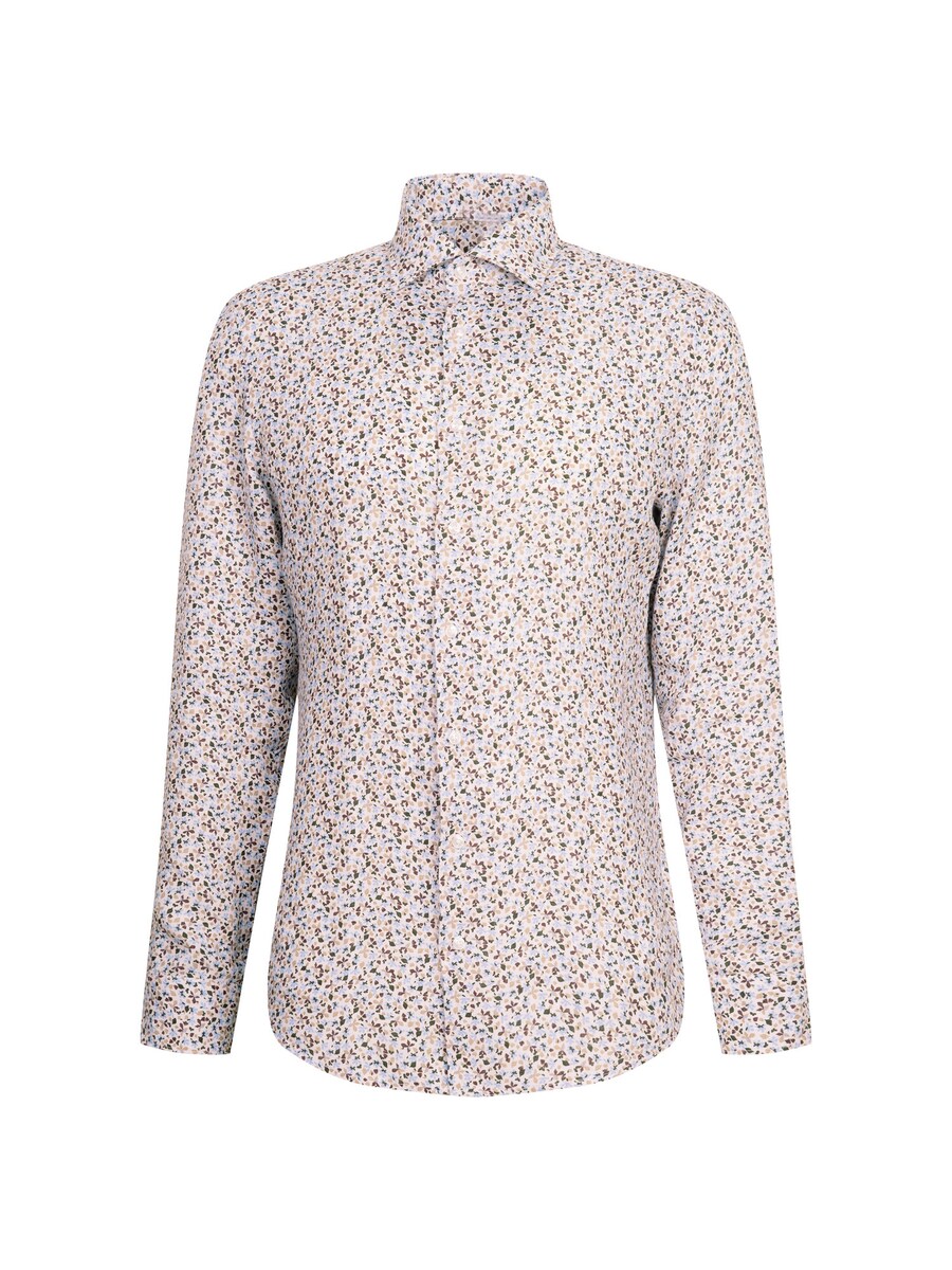 

Рубашка делового кроя Slim Fit SEIDENSTICKER, бежевый