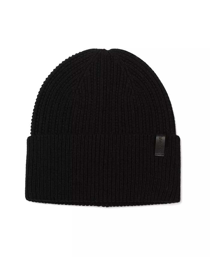 

Мужская шапка Links с резинкой Calvin Klein, черный