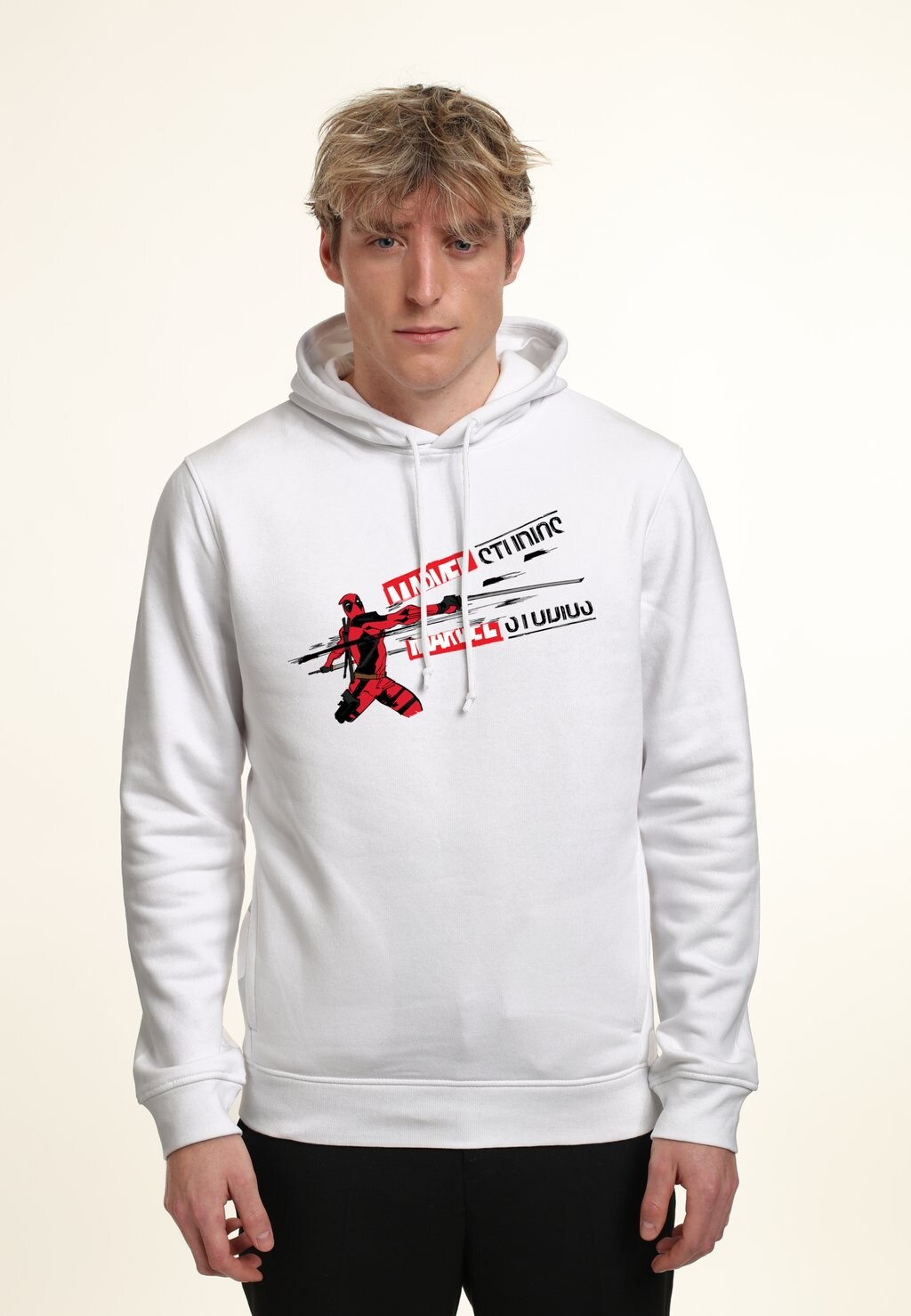 

Толстовка с капюшоном DEADPOOL WOLVERINE NEW LEAD Marvel, белый