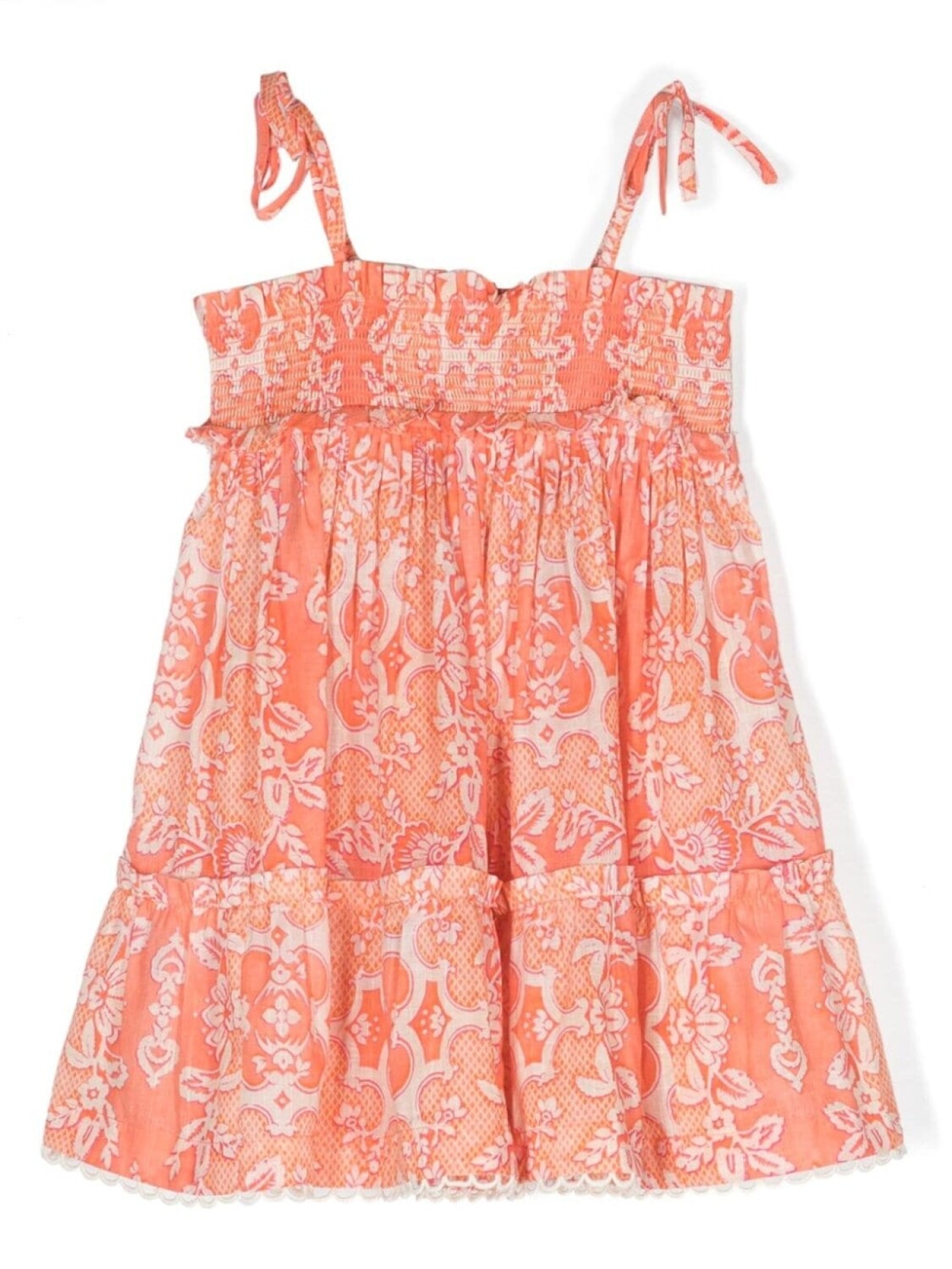 

ZIMMERMANN Kids платье Raie, оранжевый