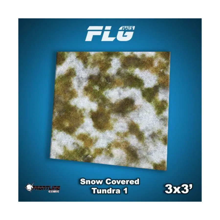 

3 х 3 фута — заснеженная тундра № 1, F.L.G. Mats 3' x 3'