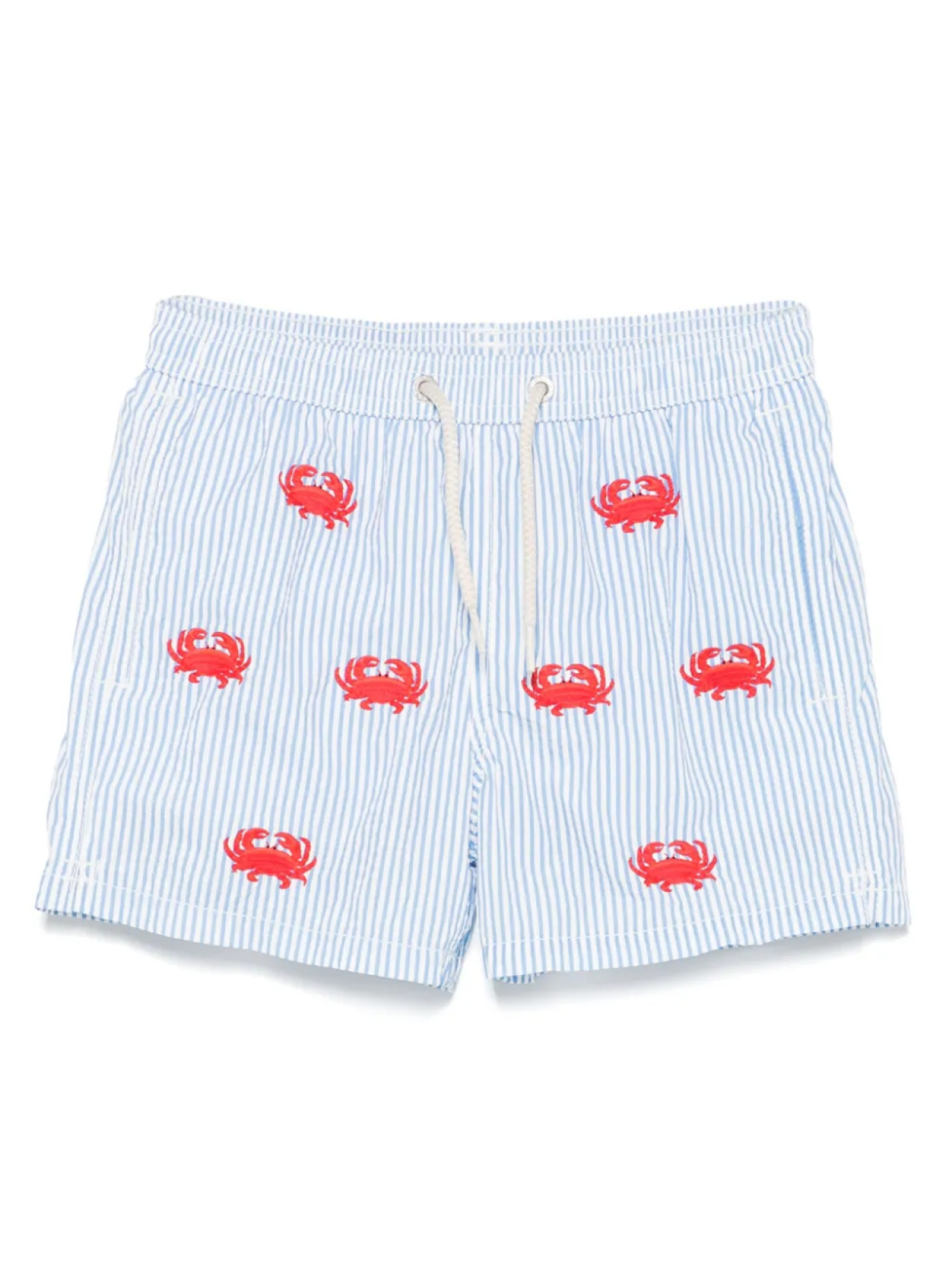 

MC2 Saint Barth Kids джинсовые шорты для плавания, синий