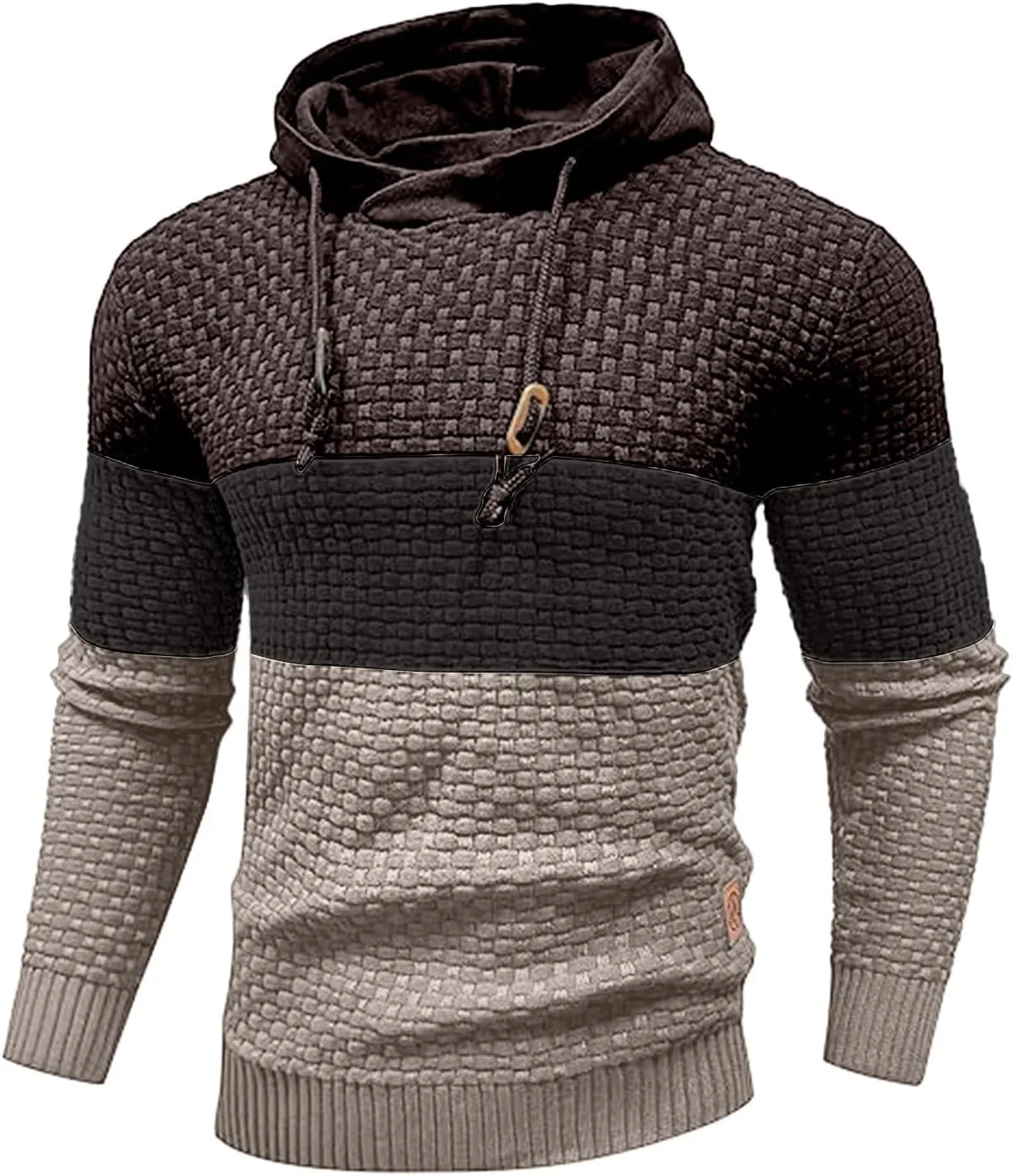 

Мужская худи с длинным рукавом Color Block