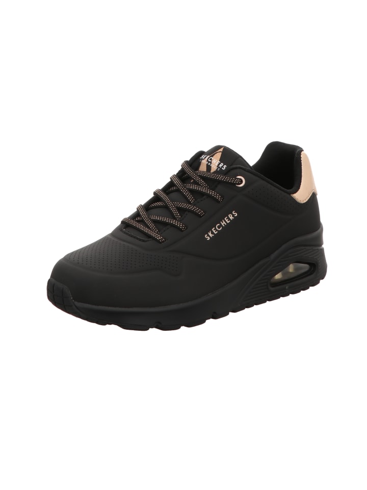 Тапочки Skechers Slipper Sport Uno-Shimmer Away, черный