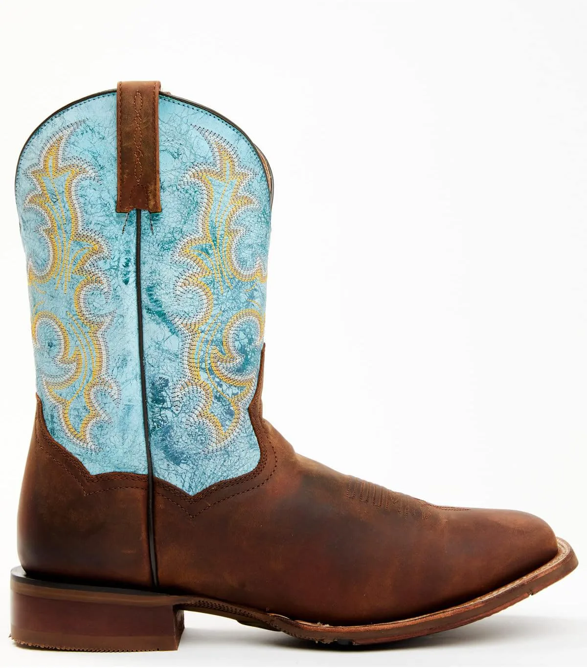 

Мужские вестерн-бутсы Dan Post Performance с широким квадратным носком - Dp80142, синий