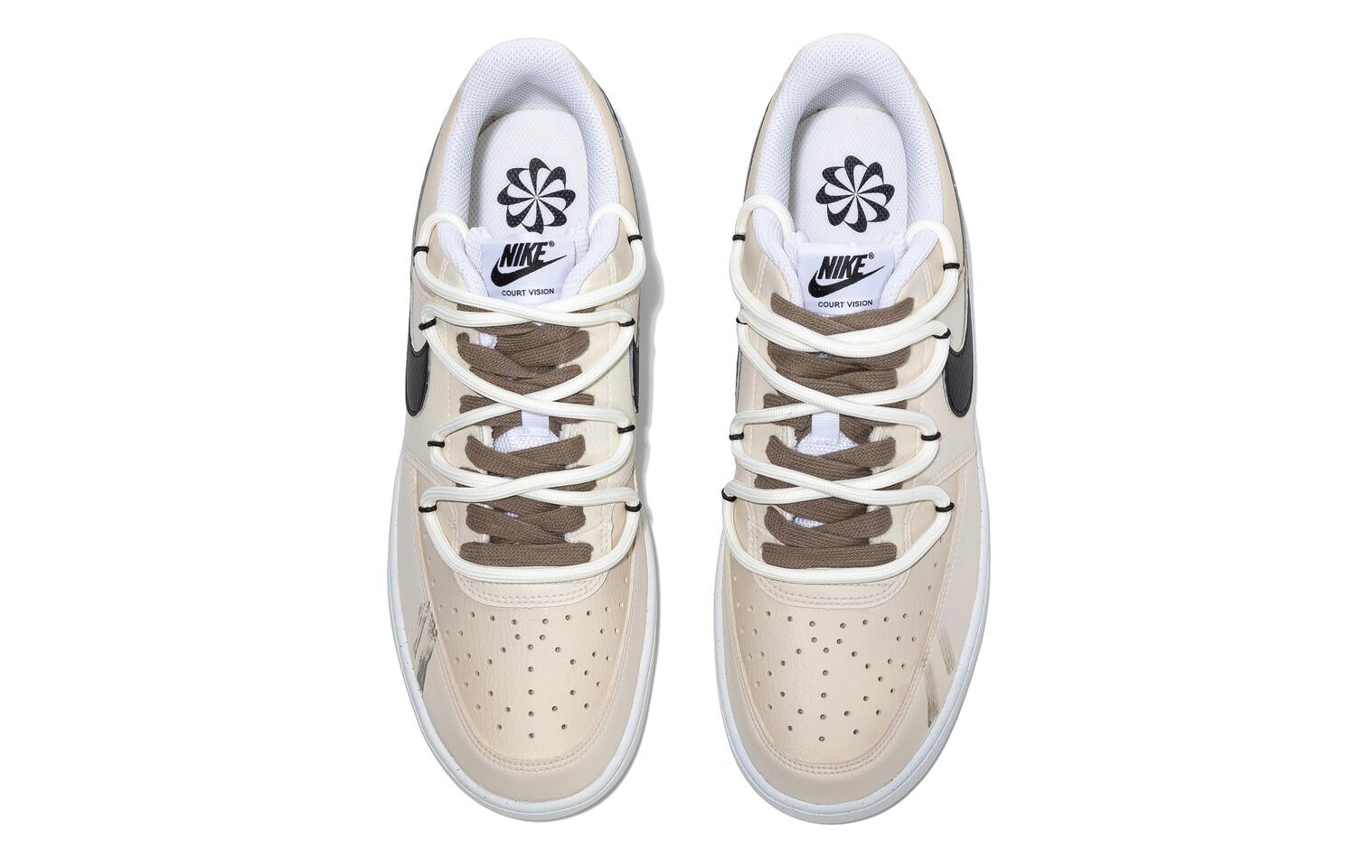 

Кроссовки для скейтборда Court Vision 1 мужские низкие коричневый/черный Nike