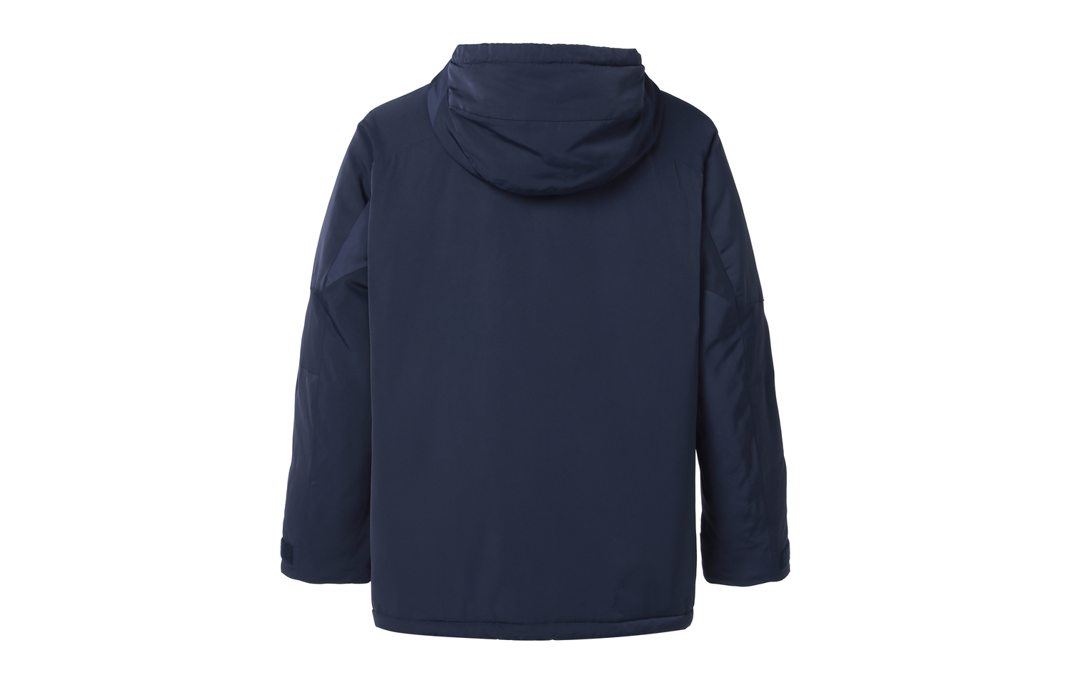 UNIQLO Белая альпинистская гибридная пуховая удлиненная парка, Navy Blue — фото 4