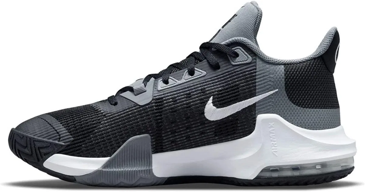 Баскетбольные кроссовки NIKE Cq9382 001, Black White Cool Grey 001