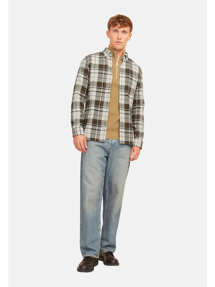 

Рубашка Jack & Jones BLUBROOK, зеленый