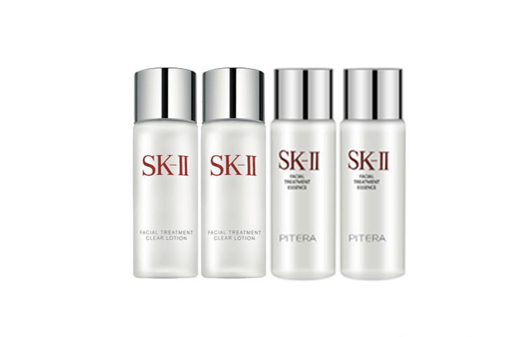 SK-II Набор пробников SK II Goddess Water Clear Lotion & Red Bottle Cream сыворотки увлажняющие и питательные — фото 4