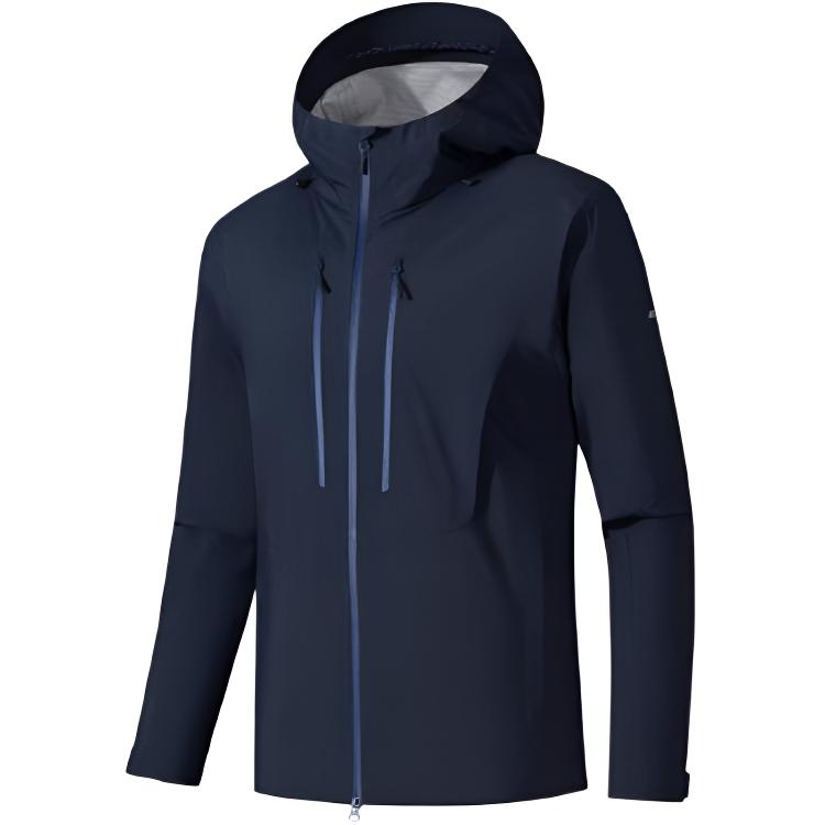 

ANTA Мужская ветровка для походов водонепроницаемая и ветрозащитная, Midnight Blue