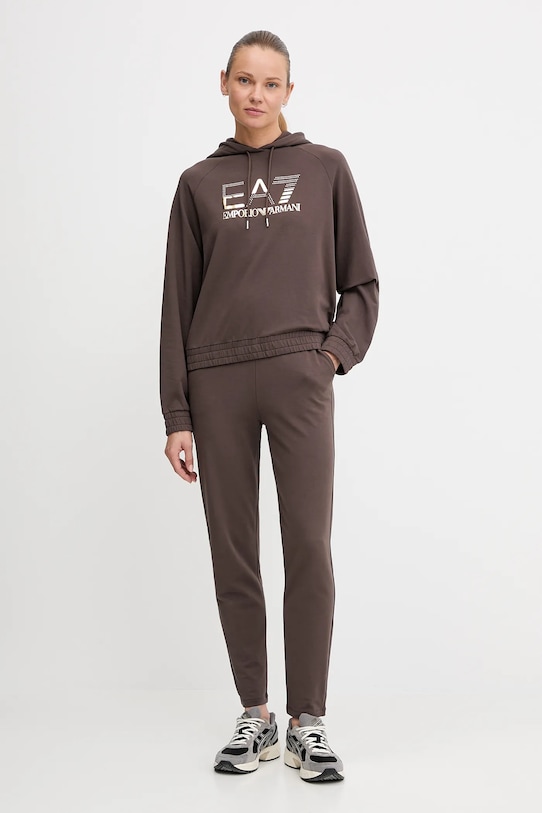 

Спортивный костюм Ea7 Emporio Armani, коричневый