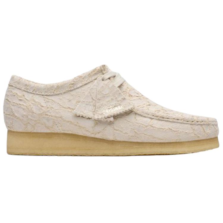 Туфли Wallabee Casual Shoes Men's Beige Clarks, бежевый — фото 3