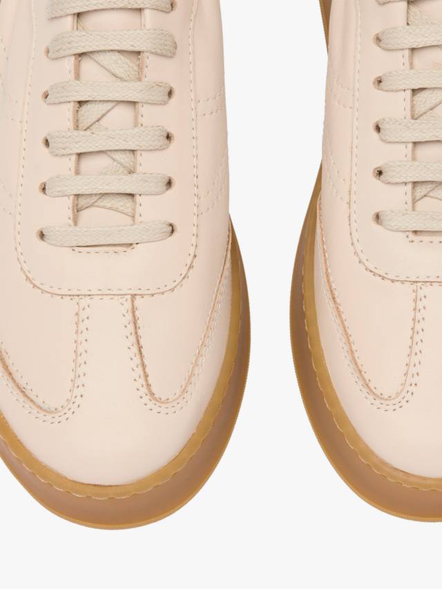 Мягкие кожаные кроссовки Blounce Russell & Bromley, White — фото 3