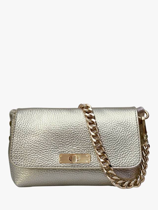 

Кожаная сумка кроссбоди Maisie Apatchy London, Gold