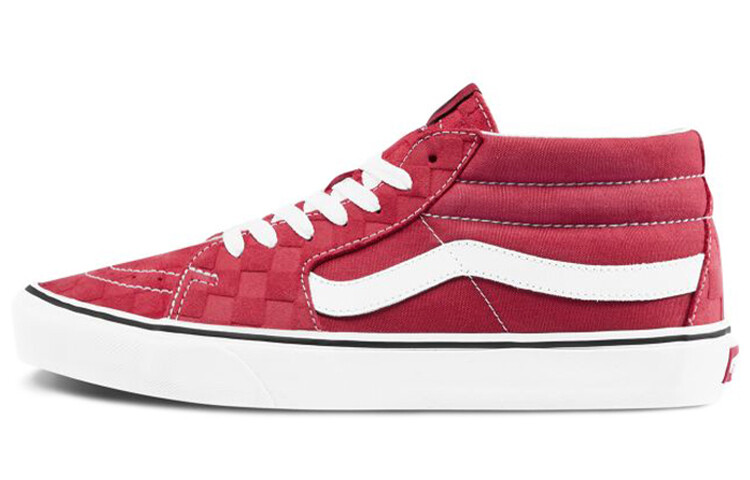 

Кроссовки Vans Sk8-Mid Mid-Top Skate Shoes Unisex Red