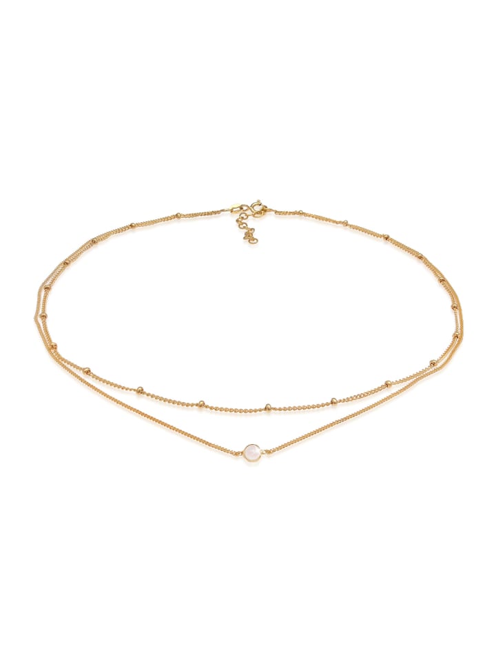 

Elli Колье из серебра 925 пробы с золотым покрытием