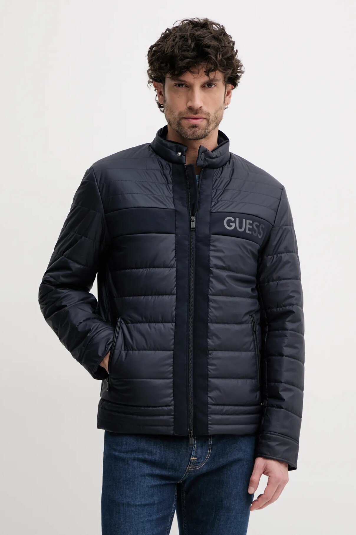 

Куртка Guess, темно-синий