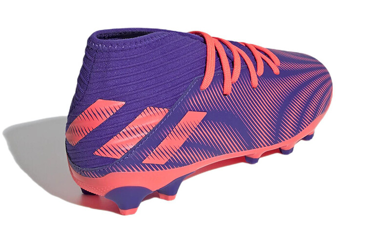 Футбольные бутсы Nemeziz 3 Kids Kids Low-top Blue/розовые Adidas — фото 4