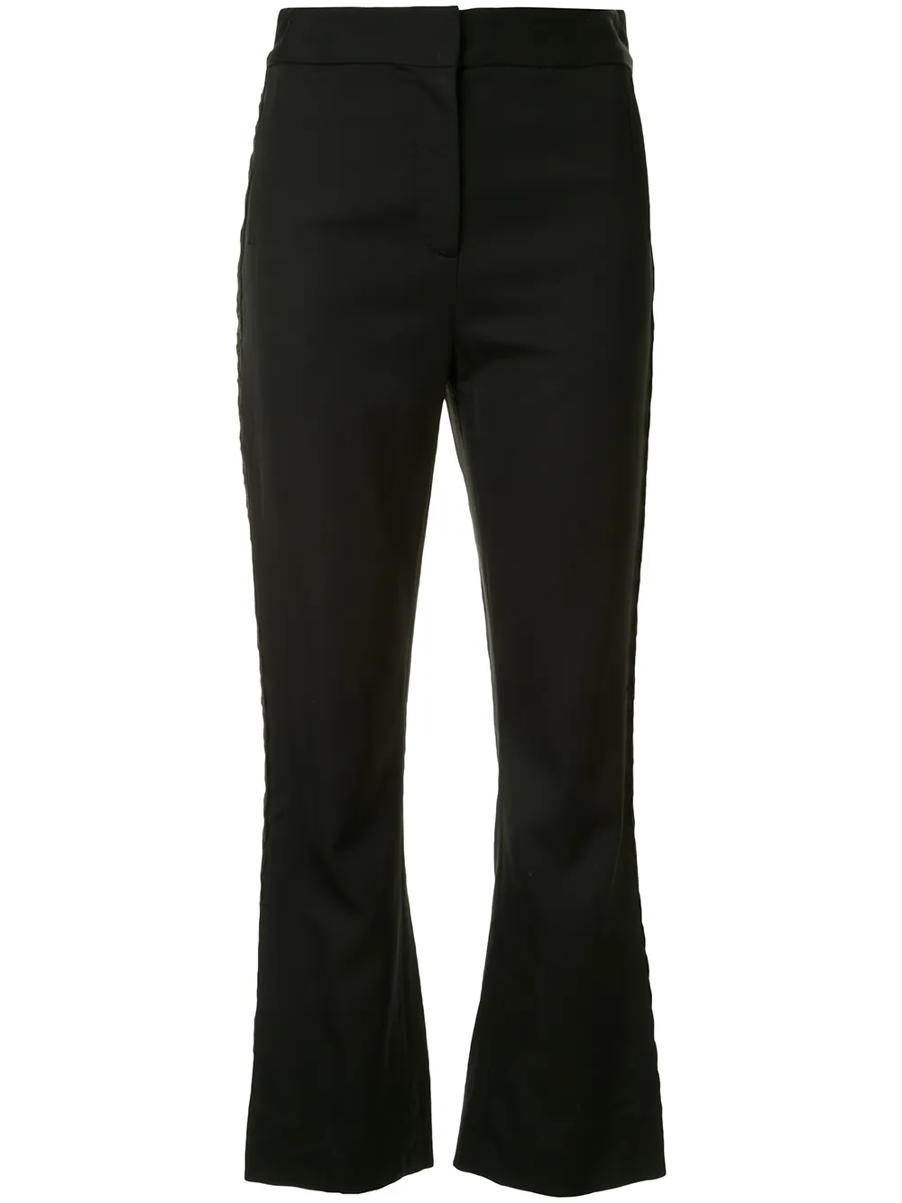 

Укороченные расклешенные брюки Olivia Palermo, черный