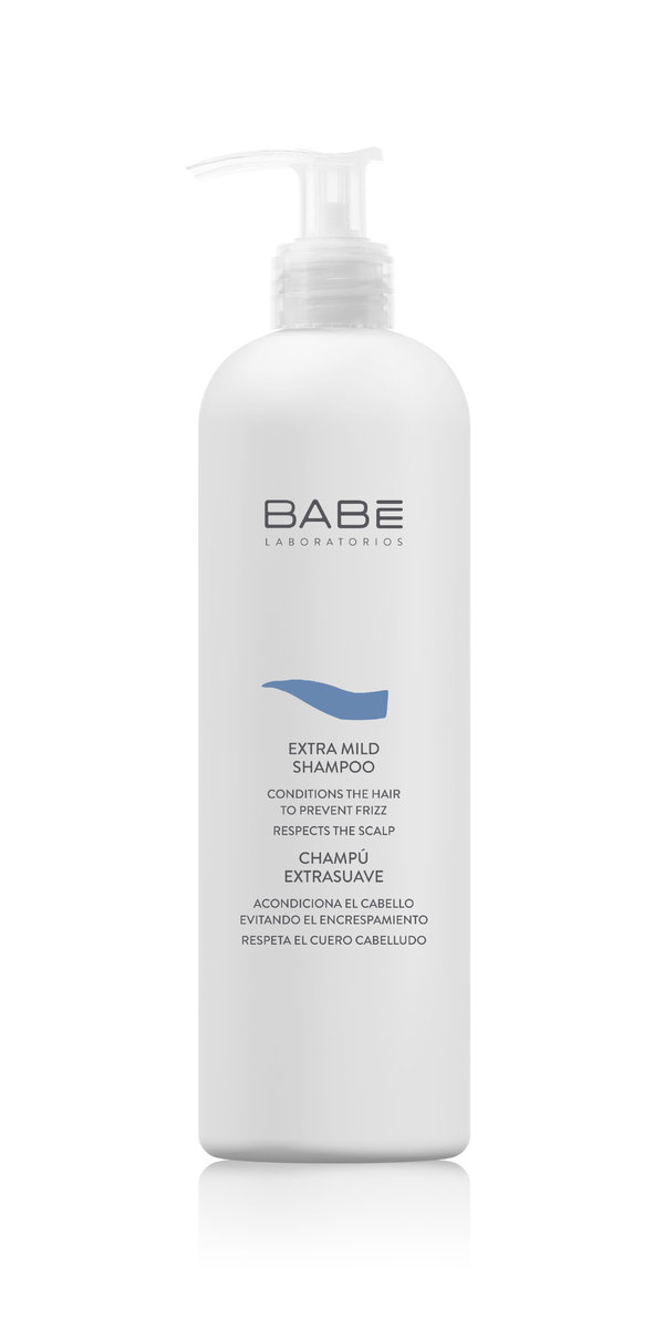 

Babe Laboratorios, Уход за волосами, Экстрамягкий шампунь, 500 мл