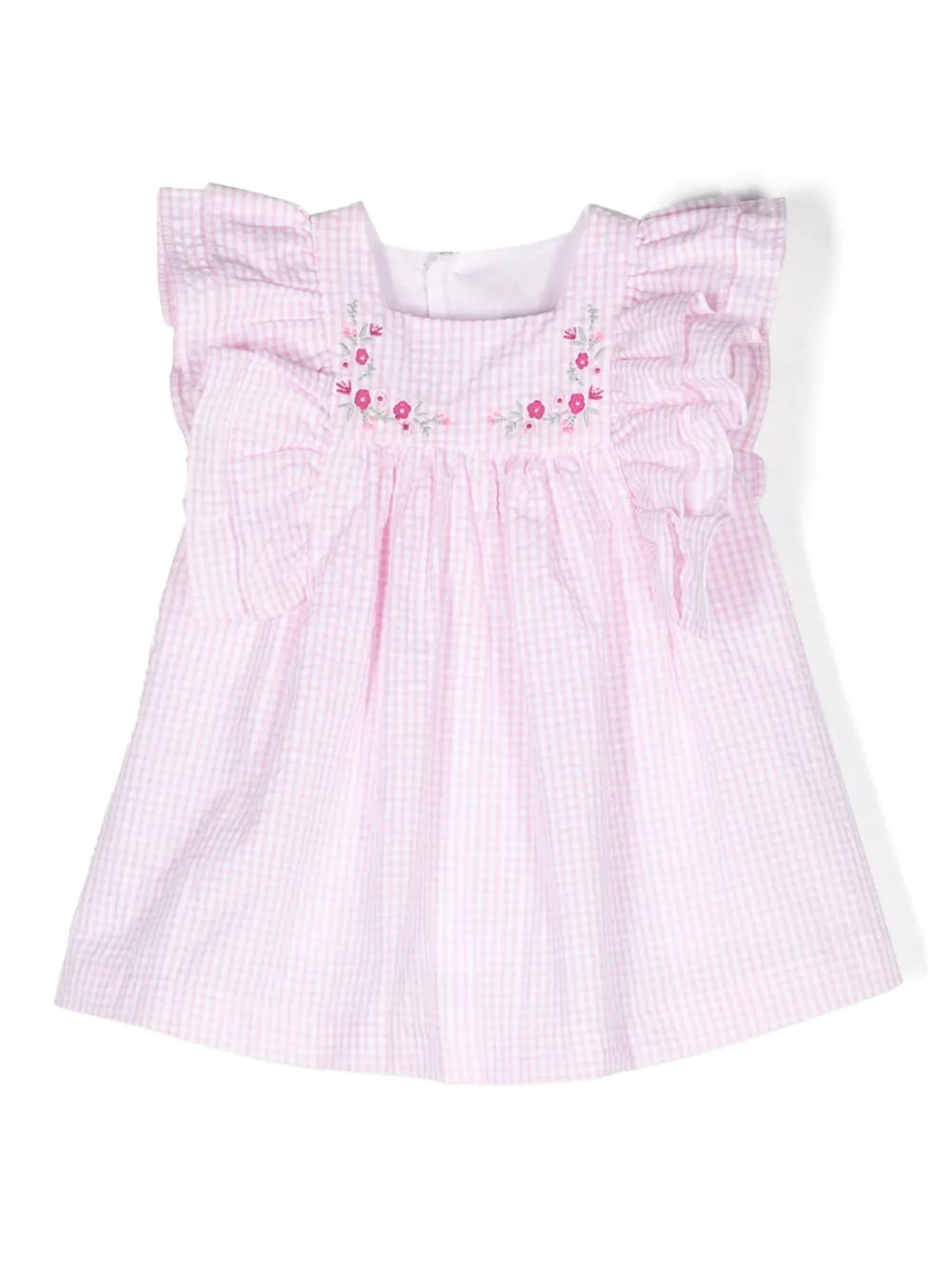 

Платье в клетку Patachou, белый