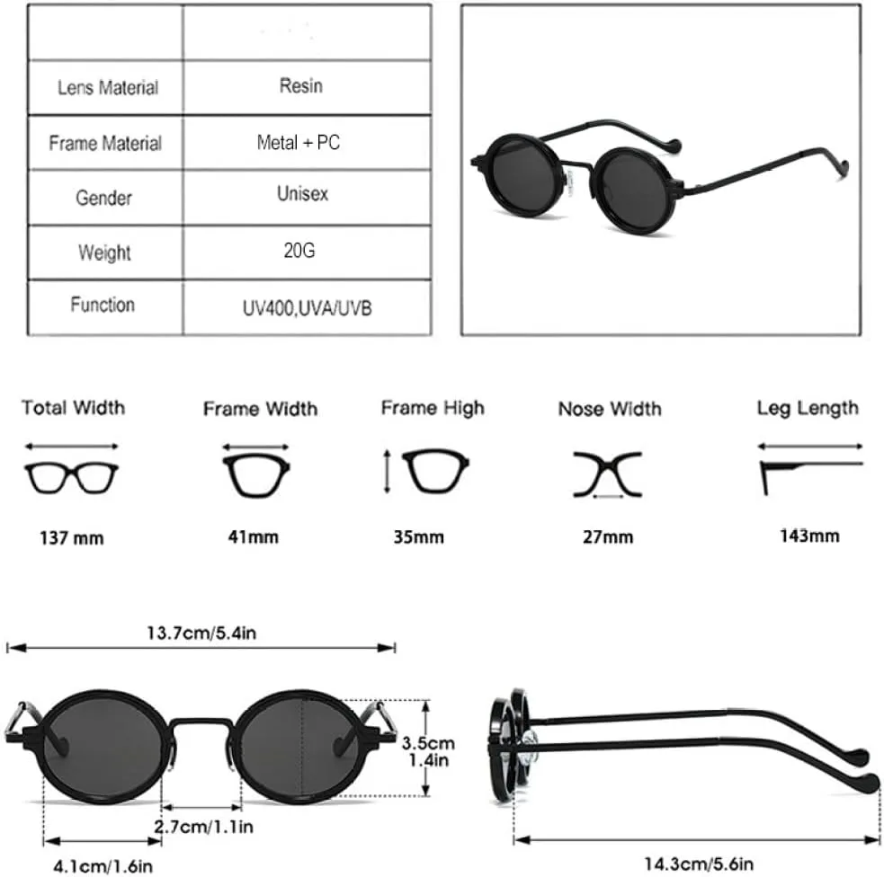 

Маленькие овальные солнцезащитные очки для женщин с градиентным переходом цвета, модные панк-очки для мужчин, солнцезащитные очки UV400 MTZJH, Silver Gray Blue