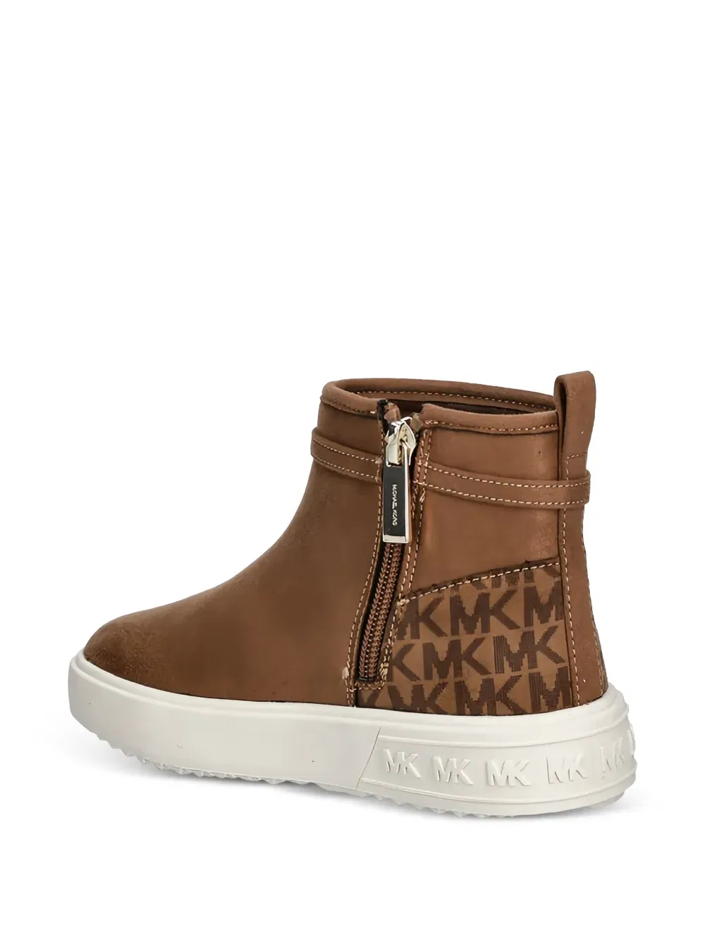 Ботинки с логотипом Michael Kors Kids, коричневый — фото 3
