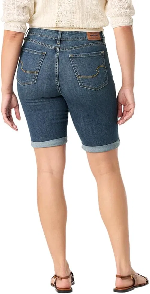 Бермуды женские, Levi Strauss Signature Gold, цвет New Naples Mid — фото 2