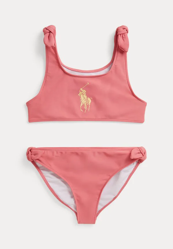 Бикини из двух частей с изображением большого пони (714y) Polo Ralph Lauren, Desert Rose
