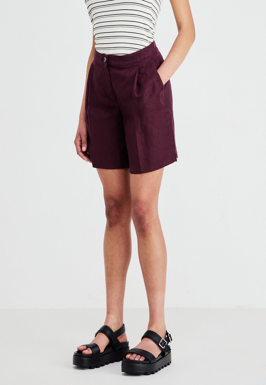 

Шорты NAIRA CLARITTA MSCH Copenhagen, коричневый