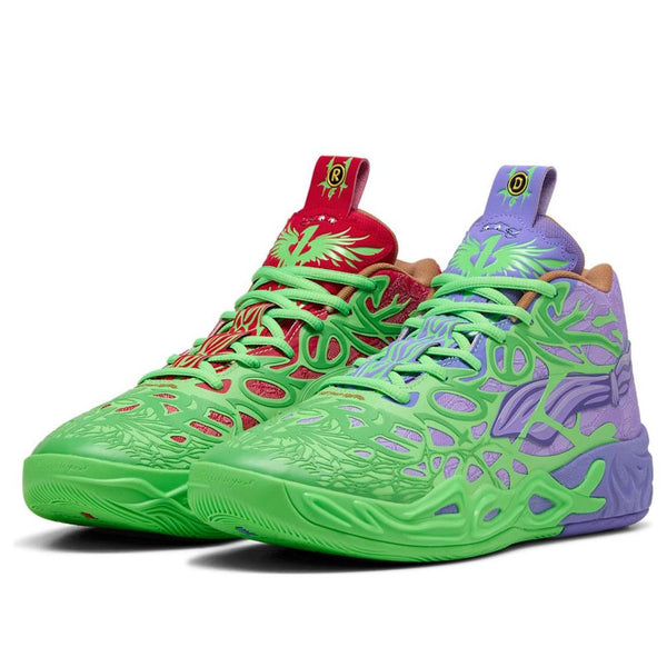 Кроссовки x teenage mutant ninja turtles mb.04 Puma, зеленый — фото 3