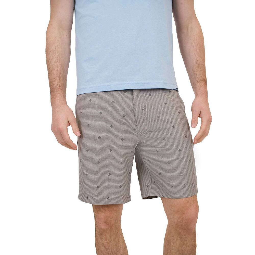 

Мужские шорты AOP Mountain and Isles Hybrid, цвет Charcoal Triange Dash