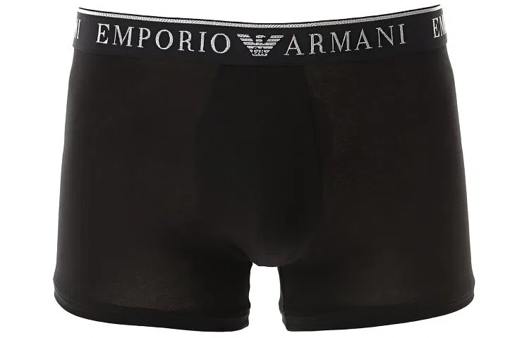 Боксеры Emporio Armani 2 шт. белый+черный — фото 4