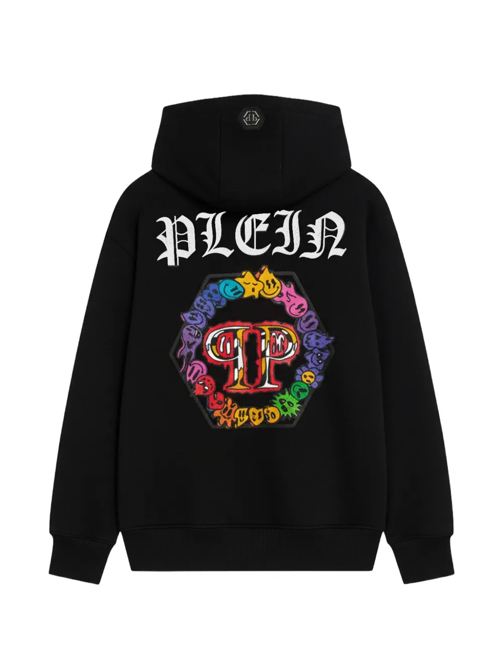 Толстовка на молнии Philipp Plein Junior, черный — фото 2