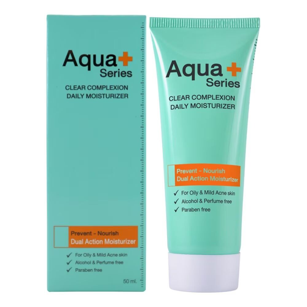 

Aqua+Series Ежедневный увлажняющий крем для лица Aqua+ Series Clear Complexion, 50 мл, White