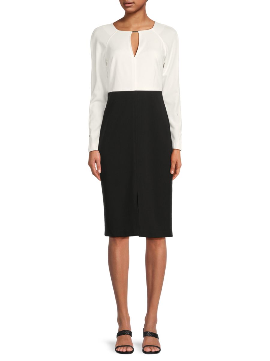 

Платье 2-в-1 Tommy Hilfiger, цвет Cream Black