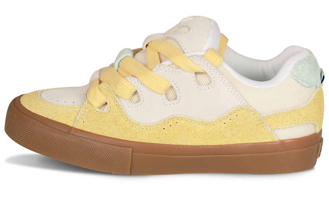 

Низкие повседневные кроссовки унисекс, аромат кокосового молочного чая Ollieskate, fragrant coconut milk tea colorway