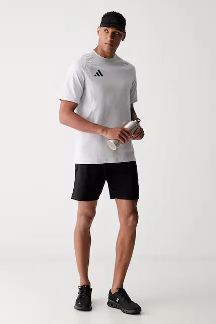 Шорты спортивные Tiro 25 Adidas Performance, черный — фото 2