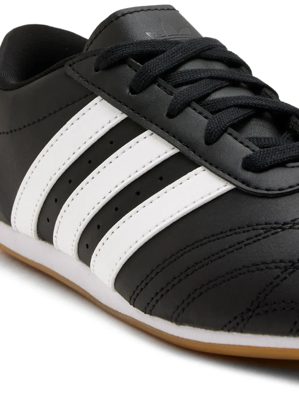 Кроссовки с стеганым эффектом и тремя полосками Adidas Kids, черный — фото 4