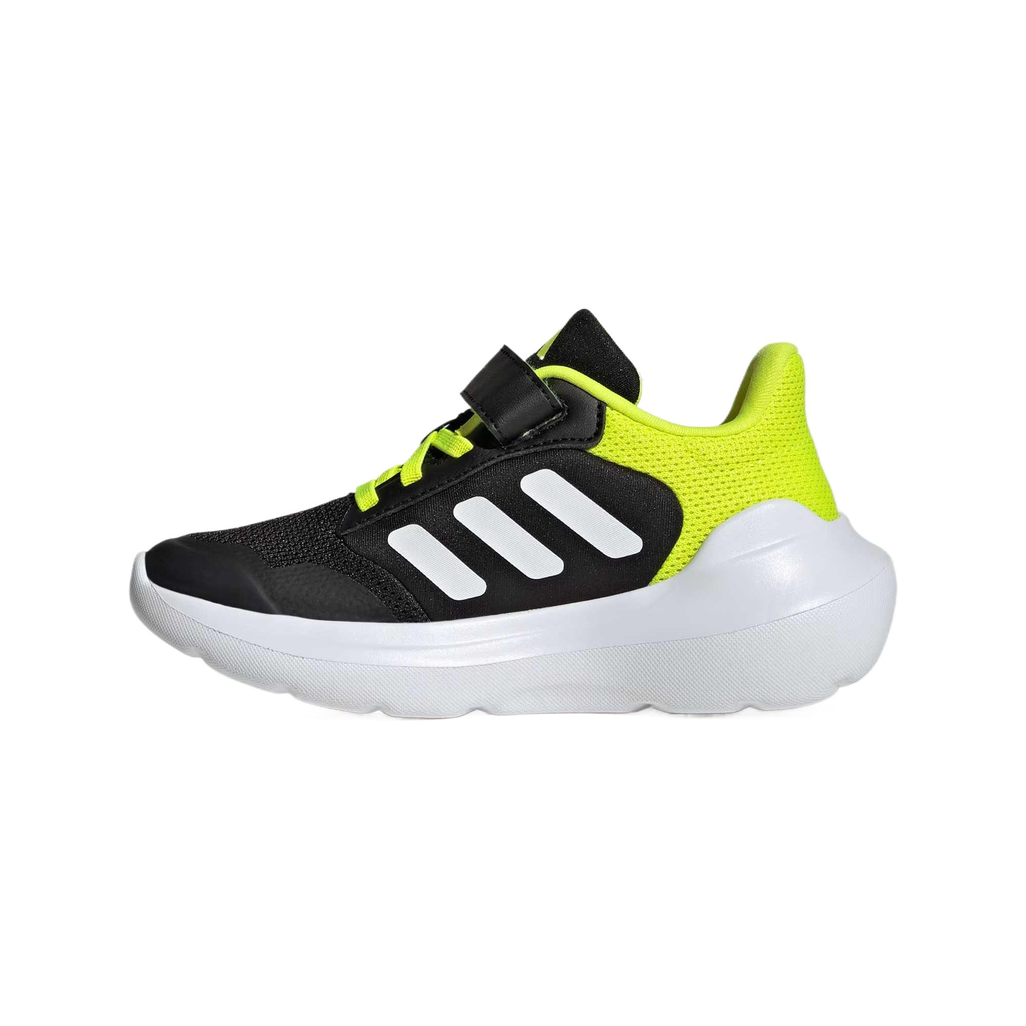 Кроссовки Tensaur Run 3.0 для детей, устойчивые к истиранию Adidas, черный/белый/желтый — фото 2