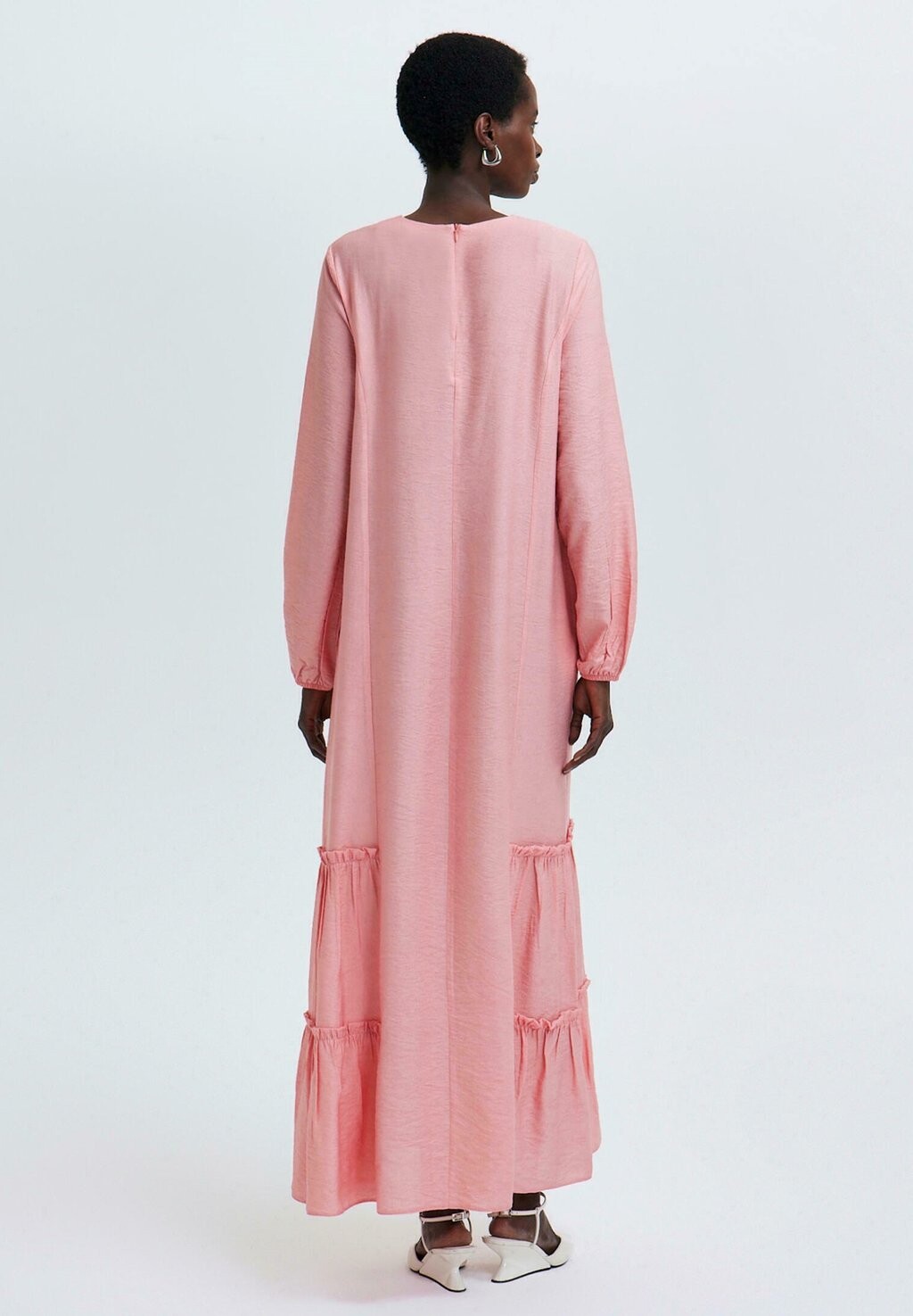 

Платье макси WITH GATHERED HEM Touché Privé, розовый